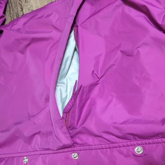 Vintage L.L. Bean GORETEX Soft Shell Waterproof Hooded Jacket Size Large in Pink - Picture 7 of 14